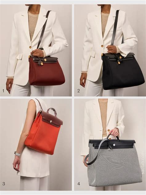 hermes herbag pm size|Hermes herbag price 2022.